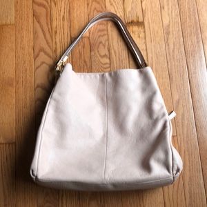 Coach leather tote bag